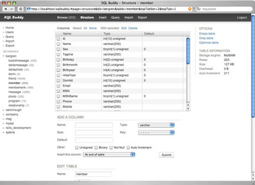 sqlbuddy sqlbuddy